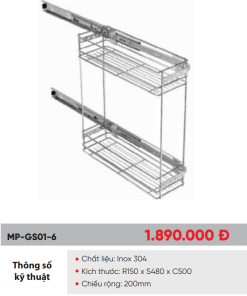 Giá để chất tẩy rửa Maadela MP-GS01-6 - 8 Giá để chất tẩy rửa Maadela MP-GS01-6 - 7