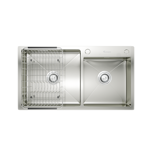 CHẬU RỬA CHÉN BÁT KONOX OVERMOUNT SINK KN8245DO - 1