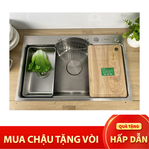 Chậu rửa chén Maadela MDS-7848DB1 - 3