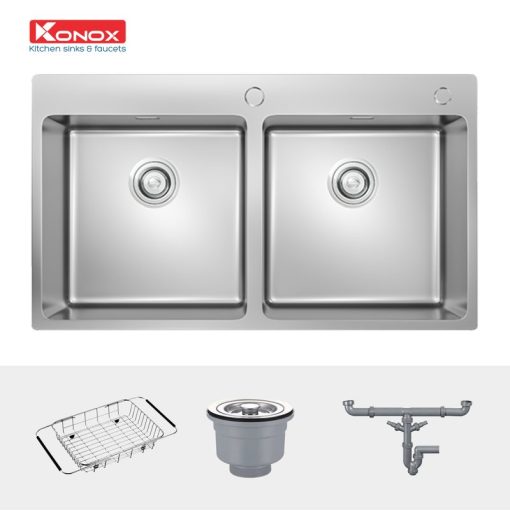 CHẬU RỬA CHÉN BÁT KONOX TOPMOUNT UNICO 8850 - 1