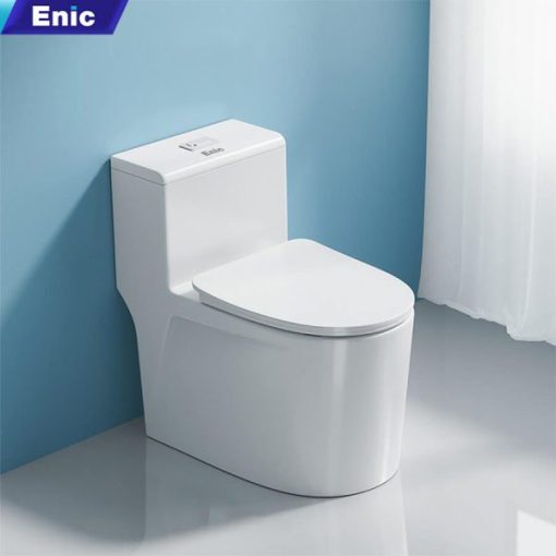 Bồn cầu Enic V16 lưng vừa - thẳng - 1
