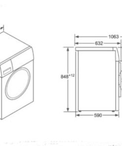 MÁY GIẶT BOSCH SERIE 8 WAW28440SG VARIOPERFECT 8KG 1400RPM - 12 MÁY GIẶT BOSCH SERIE 8 WAW28440SG VARIOPERFECT 8KG 1400RPM - 11