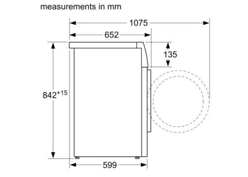 MÁY SẤY NGƯNG TỤ BOSCH WTN84201MY SERIE 4 SẤY 8KG - 3