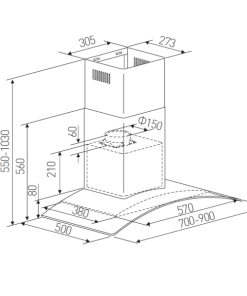 Máy hút mùi Maadela MH-A38C2 - 19
