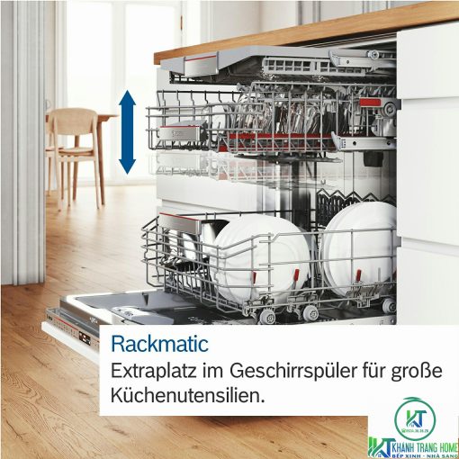 MÁY RỬA BÁT BOSCH BÁN ÂM SMI88US36E SERIE 8 SẤY ZEOLITH - 15