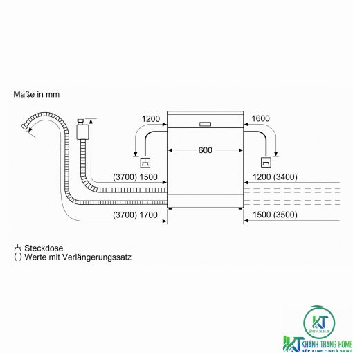 MÁY RỬA BÁT BOSCH BÁN ÂM SMI88US36E SERIE 8 SẤY ZEOLITH - 19