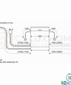 MÁY RỬA BÁT BOSCH ĐỘC LẬP SMS88TI03E SERIE 8 SẤY ZEOLITH - 25