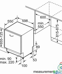 MÁY RỬA BÁT BOSCH ÂM TỦ SMV68TX06E SERIE 6 SẤY ZEOLITH - 34 MÁY RỬA BÁT BOSCH ÂM TỦ SMV68TX06E SERIE 6 SẤY ZEOLITH - 33