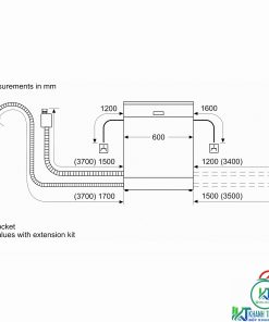 MÁY RỬA BÁT BOSCH ÂM TỦ SMV68TX06E SERIE 6 SẤY ZEOLITH - 32 MÁY RỬA BÁT BOSCH ÂM TỦ SMV68TX06E SERIE 6 SẤY ZEOLITH - 31