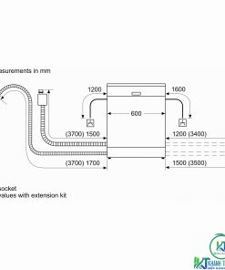 MÁY RỬA BÁT BOSCH ÂM TỦ SMV8YCX01E SERIE 8 SẤY ZEOLITH - 36 MÁY RỬA BÁT BOSCH ÂM TỦ SMV8YCX01E SERIE 8 SẤY ZEOLITH - 35