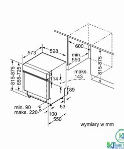 MÁY RỬA BÁT BOSCH ĐỘC LẬP SMS46MI07E SERIE 4 14 BỘ - 34 MÁY RỬA BÁT BOSCH ĐỘC LẬP SMS46MI07E SERIE 4 14 BỘ - 33