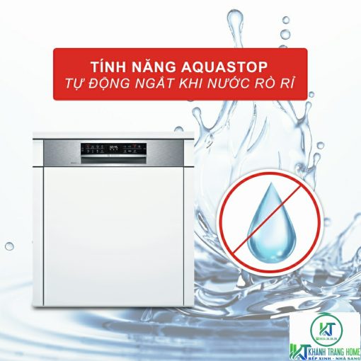 MÁY RỬA BÁT BOSCH SERIE 6 SMI6ECS93E BÁN ÂM - 23