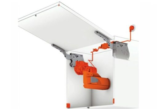 Tay nâng điện Blum AVENTOS HK Màu Trắng 372.94.335 - 1