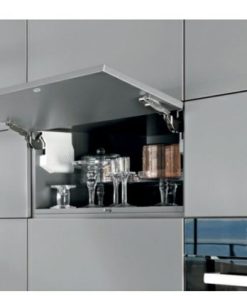 Bộ tay nâng AVENTOS HK-S Tip-on Màu xám 372.85.555