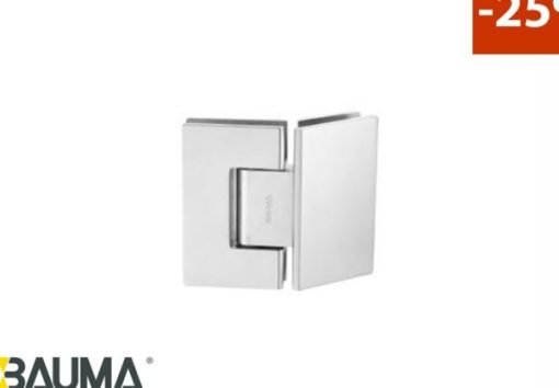 Bản lề kính-kính 135 độ BAUMA 981.77.949 - 1