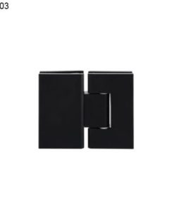 Bản lề Kính – Kính 180 độ màu đen Hafele 981.77.903