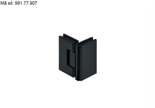 Bản lề Kính – Kính 90 độ màu đen Hafele 981.77.907 - 1