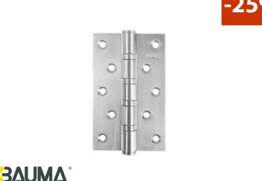 Bản lề lá BAUMA Inox mờ (304) 127x89x2.5mm 926.20.348 - 1