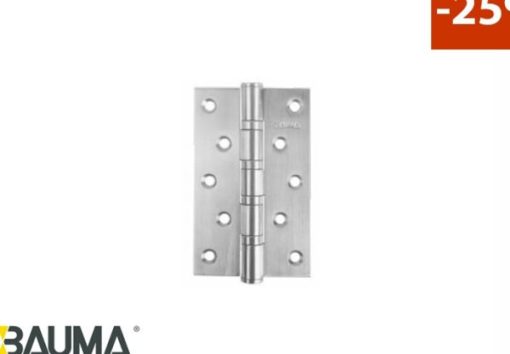Bản lề lá BAUMA Inox mờ (304) 127x76x3mm 926.20.353 - 1