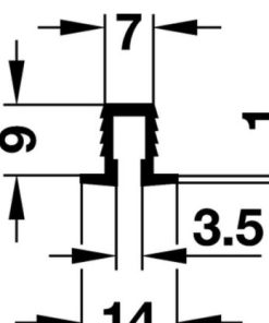 Ray trượt 3met 404.14.133 - 5