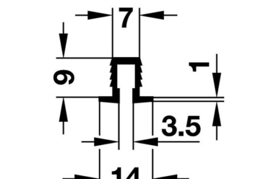 Ray trượt 3met 404.14.133 - 3