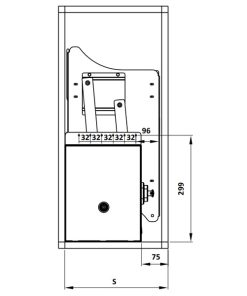 Giá Bát Đĩa Nâng Hạ Lento 900mm Hafele 504.76.408 - 10 Giá Bát Đĩa Nâng Hạ Lento 900mm Hafele 504.76.408 - 9