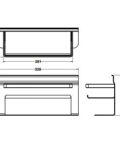 Giá đa dụng Hafele 523.00.340 - 5