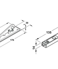 Bas kẹp trên Häfele 932.84.901 - 6 Bas kẹp trên Häfele 932.84.901 - 5