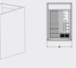 Rổ kéo để gia vị dao muỗng nĩa Häfele 300mm 549.34.053 - 6 Rổ kéo để gia vị dao muỗng nĩa Häfele 300mm 549.34.053 - 5