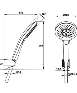 Bộ sen tay AIRSENSE Hafele 485.60.051 - 5