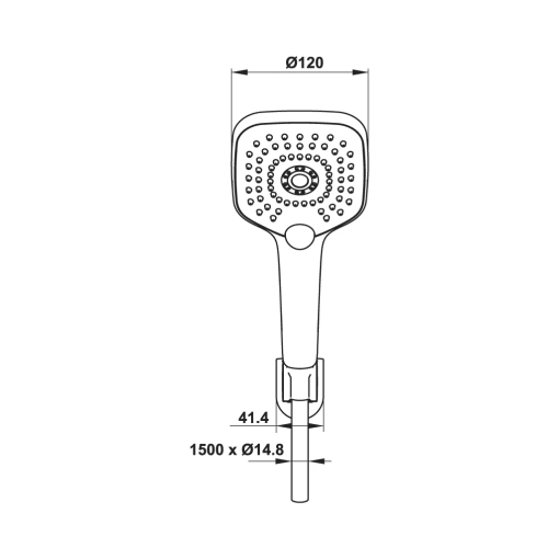 Bộ sen tay New Mysterious 120S Hafele 485.60.625 - 5