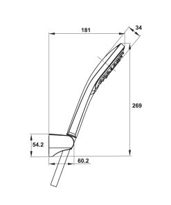 Bộ sen tay New Mysterious 120S Hafele 485.60.625 - 8 Bộ sen tay New Mysterious 120S Hafele 485.60.625 - 7