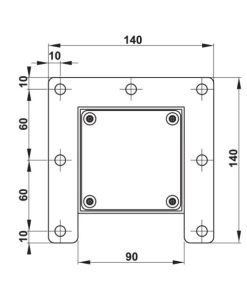 Bộ âm cho bộ trộn bồn tắm đặt sàn 589.10.199 - 10 Bộ âm cho bộ trộn bồn tắm đặt sàn 589.10.199 - 9