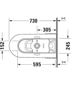 Bồn cầu một khối Me By Starck với Sensowash 588.46.412 - 13
