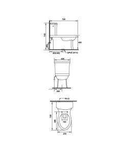 Bồn cầu một khối Victoria 588.79.403 - 6 Bồn cầu một khối Victoria 588.79.403 - 5