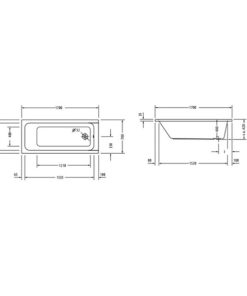 Bồn tắn âm D-CODE 588.45.640 - 10 Bồn tắn âm D-CODE 588.45.640 - 9