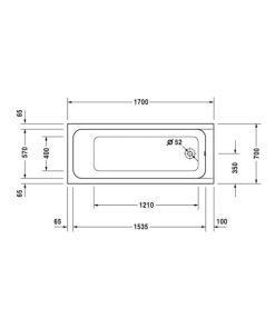 Bồn tắn âm D-CODE 588.45.640 - 8 Bồn tắn âm D-CODE 588.45.640 - 7