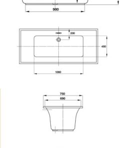 Bồn tắm âm ACTIVE 1700 Häfele 588.55.681 - 6 Bồn tắm âm ACTIVE 1700 Häfele 588.55.681 - 5