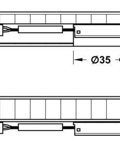Công tắc cảm ứng điện dung Hafele 833.89.133 - 5