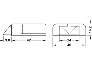 Công tắc cửa Hafele 833.89.143 - 5