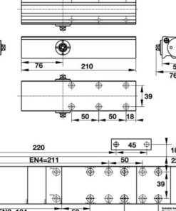 Cùi chỏ hơi Hafele không dừng 100kg 931.77.149 - 6 Cùi chỏ hơi Hafele không dừng 100kg 931.77.149 - 5