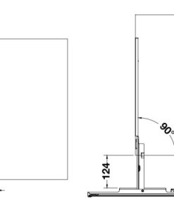 Gương xoay có đèn Led Häfele màu trắng 807.95.890 - 6 Gương xoay có đèn Led Häfele màu trắng 807.95.890 - 5