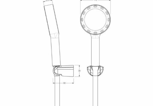 Bộ sen tay X-Jet Häfele 589.85.318 - 3