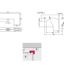 Kẹp kính chữ L BAUMA 932.03.606 - 6 Kẹp kính chữ L BAUMA 932.03.606 - 5