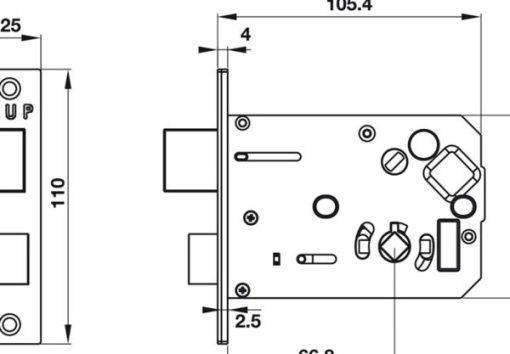 Khóa điện tử vân tay EL7800 TCS Hafele 912.05.763 - 23