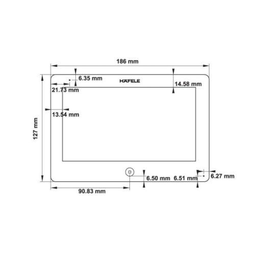 Màn Hình Cửa SVM-770HD Hafele 959.23.097 - 3