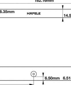 Màn hình cửa Häfele – Điều khiển cảm ứng 959.23.082 - 5