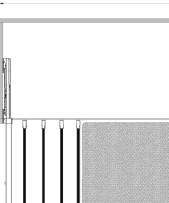 Móc treo quần có rổ Häfele 800mm màu nâu 807.95.131 - 6 Móc treo quần có rổ Häfele 800mm màu nâu 807.95.131 - 5