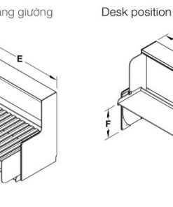 Phụ kiện kết hợp cho giường 900x2000mm Hafele 271.97.300 - 18 Phụ kiện kết hợp cho giường 900x2000mm Hafele 271.97.300 - 17