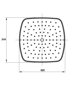 Sen đầu gắn trần Airsense Hafele 485.60.615 - 9